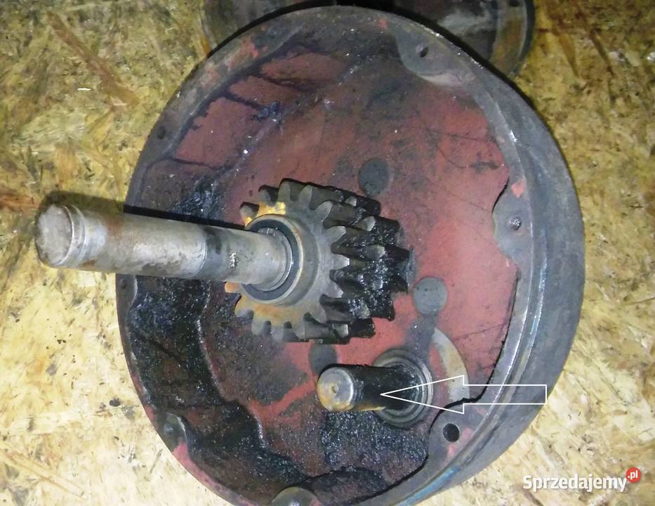 Oś kół obiegowych fi 25mm przekładnia obiegowa
