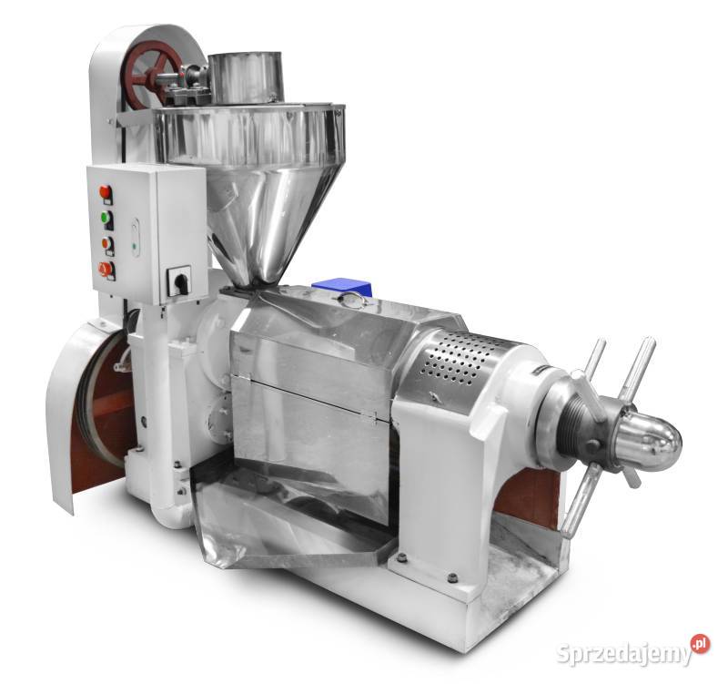 Tłocznia do oleju prasa ślimakowa Tłoczenie Kolonia Poczesna