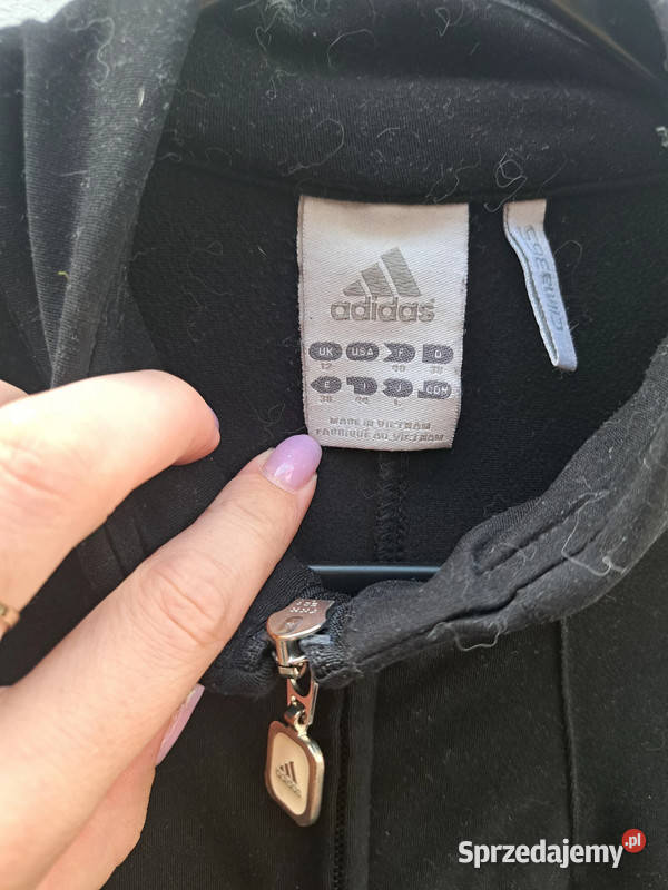 Czarna bluza sportowa adidas Climalite L Rozmiar 40(L)