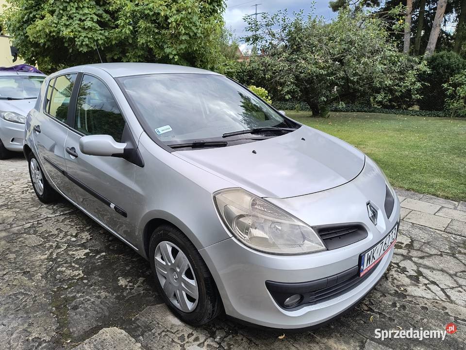Renault Clio III 15 dCi 86 2006 oszczędny diesel mazowieckie Warszawa