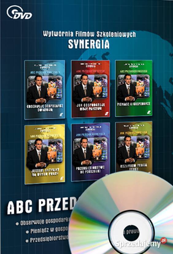 ABC przedsiębiorczości 6 płyt DVD Toruń sprzedam