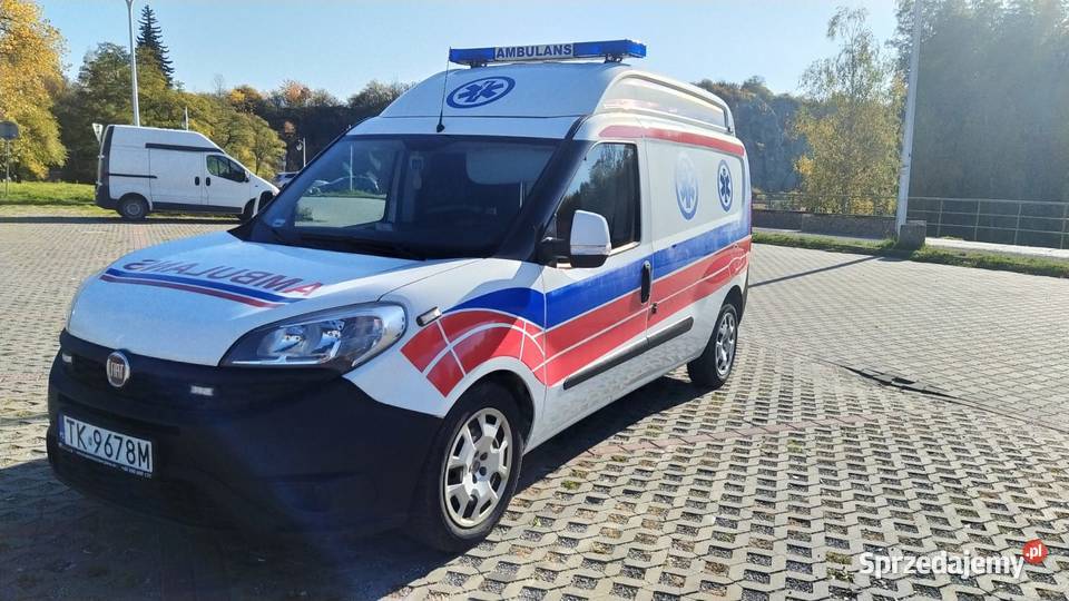 Ambulans karetka Fiat DOBLO stan biały Kielce