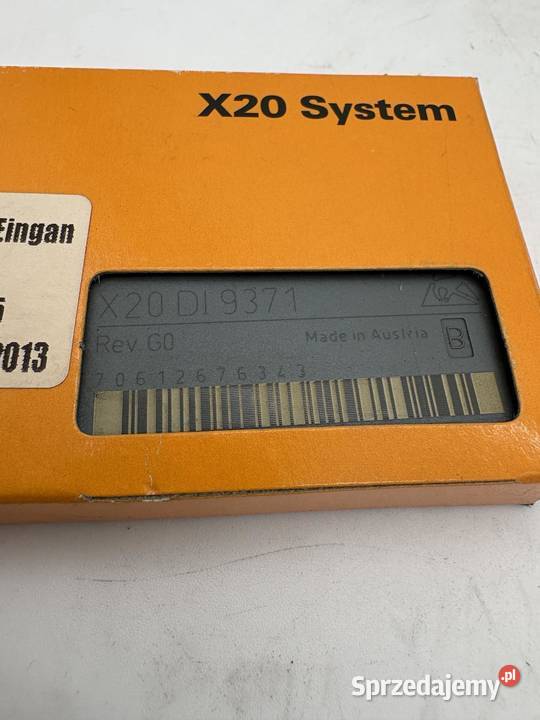 BR Automation X20DI9371 DI Module mazowieckie