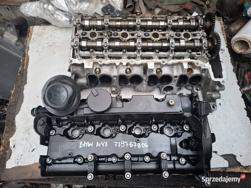 BMW E90 20D N47D20A głowica pokrywa walki Głowice cylindrów Kielce