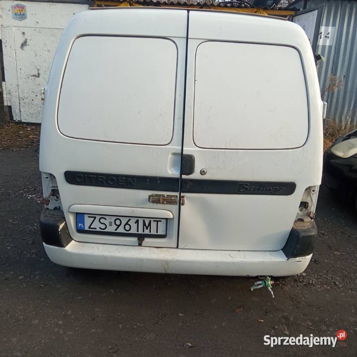 Drzwi przód citroen Berlingo partner 2003 białe