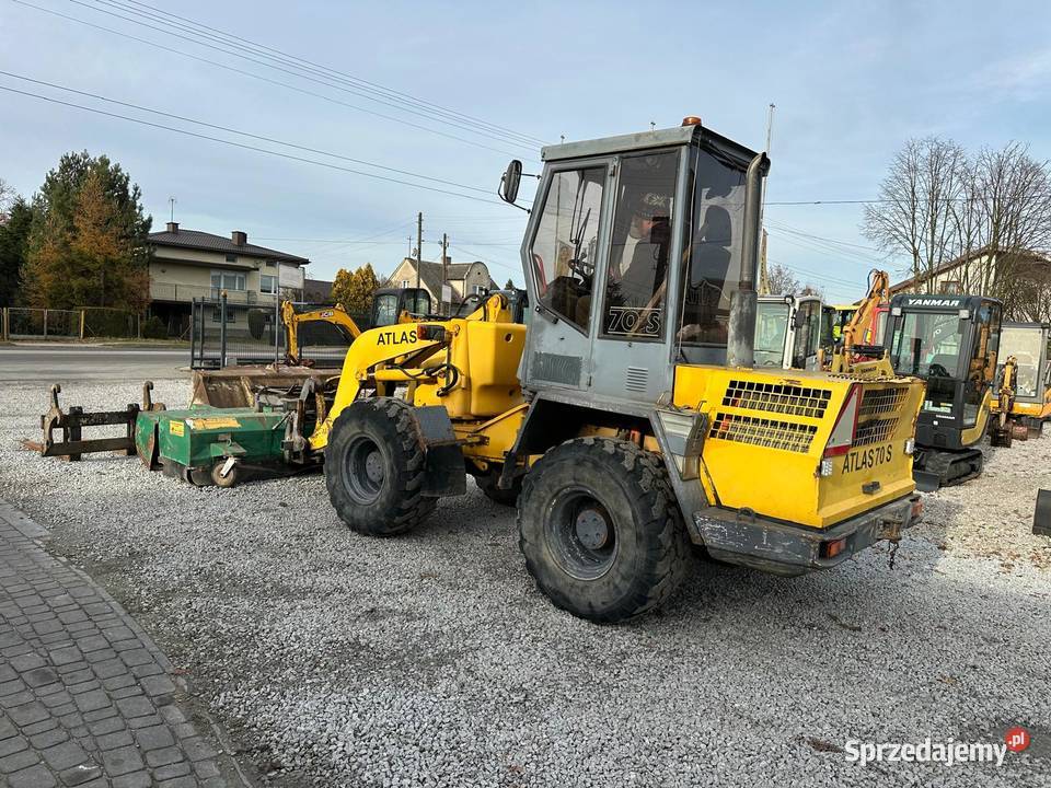 ATLAS 70S Ładowarka 2003 R widły łyżka