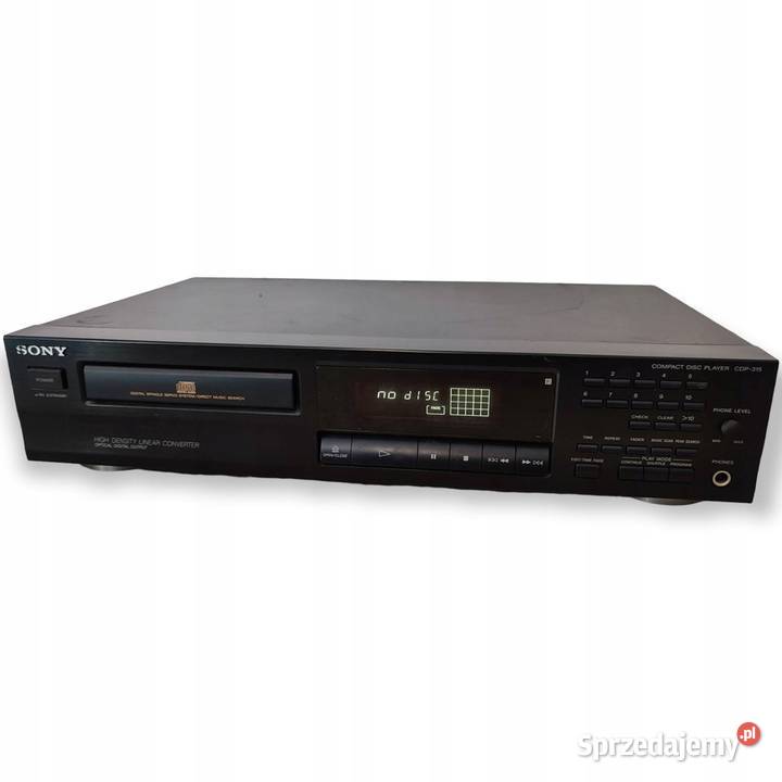 Odtwarzacz CD Sony Cdp 315 Ładny stan Sprawny mazowieckie Warszawa