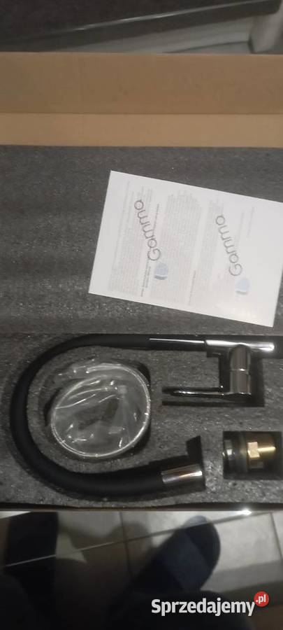 Bateria zlewozmywakowa Joga czarny chrom Axis Kuchnia Tychy