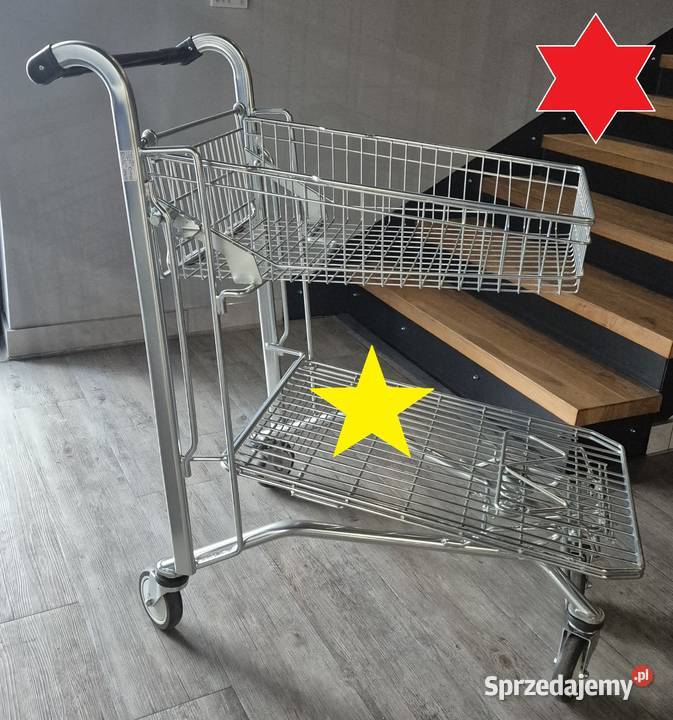 Wózek sklepowy budowlany platforma platformowy Piaseczno