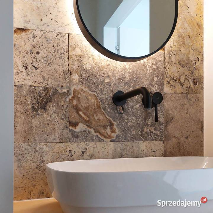 Płytki Trawertyn Silver Ash bębnowany komplet Gdynia