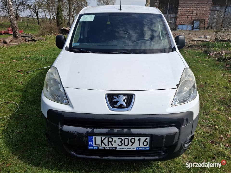 Peugeot Partner 2010r 16 HDI 110 3 osobowy 110KM Spławy Drugie