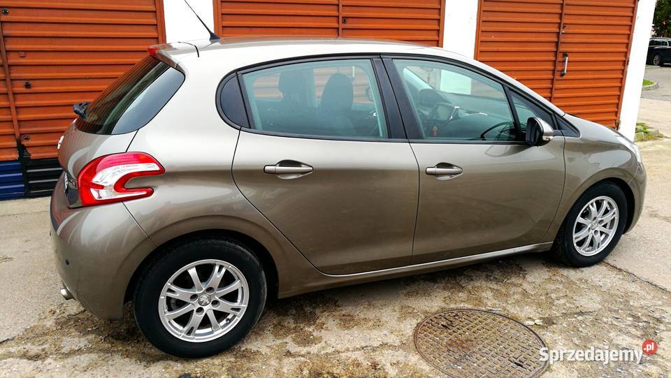 Peugeot 208 Polski Salon TempomatNaviPartronic5 nieuszkodzony Szczecin