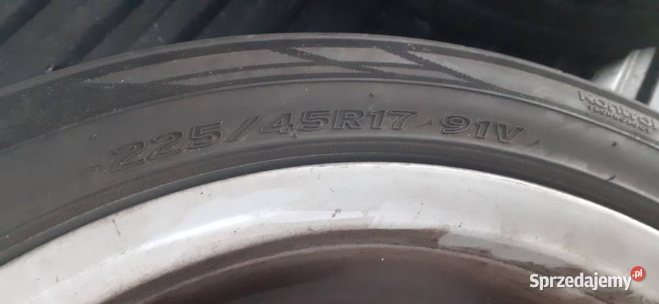 Felgi Aluminiowe z Oponami 17 Mercedes C klasa Żary sprzedam