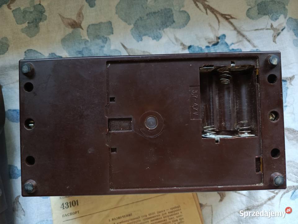 Miernik Multimetr Analogowy 43101 ZSRR CCCP Pozostałe Jasło