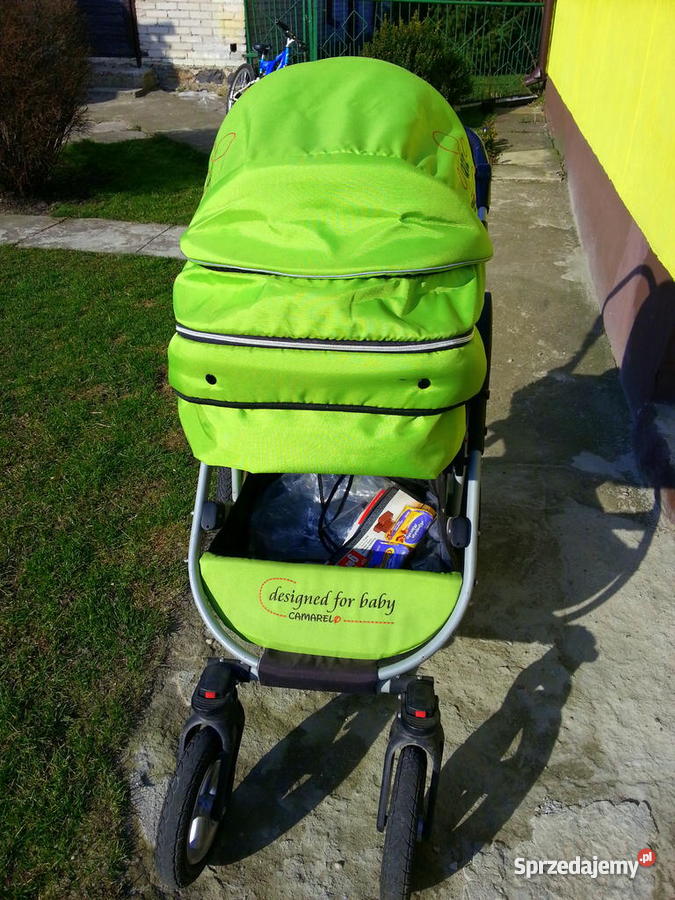 wózek camarelo q12 2w1 Przekładane siedzisko  mazowieckie Staroźreby