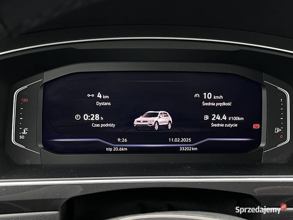 Volkswagen Tiguan II 2020r 190 4Motion DSG DQ381 Rok produkcji 2020