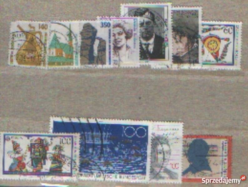 Zn Zbiorek RFN kas z rocz 1989 Filatelistyka Gliwice