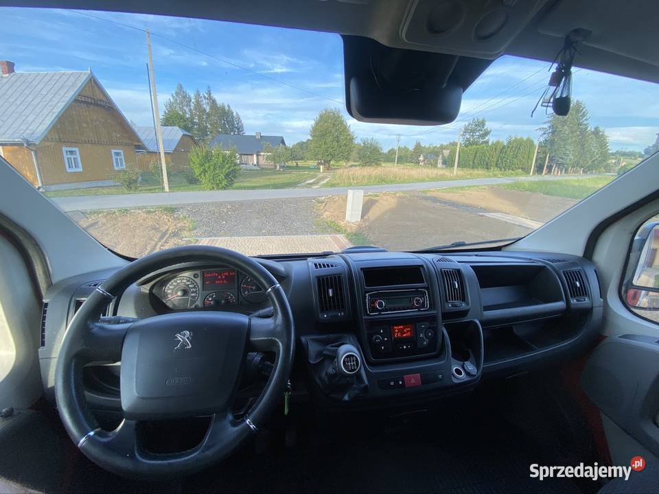 Peugeot Boxer 2 0 HDI 163 2018r FVAT Bus welurowa tapicerka Iwonicz