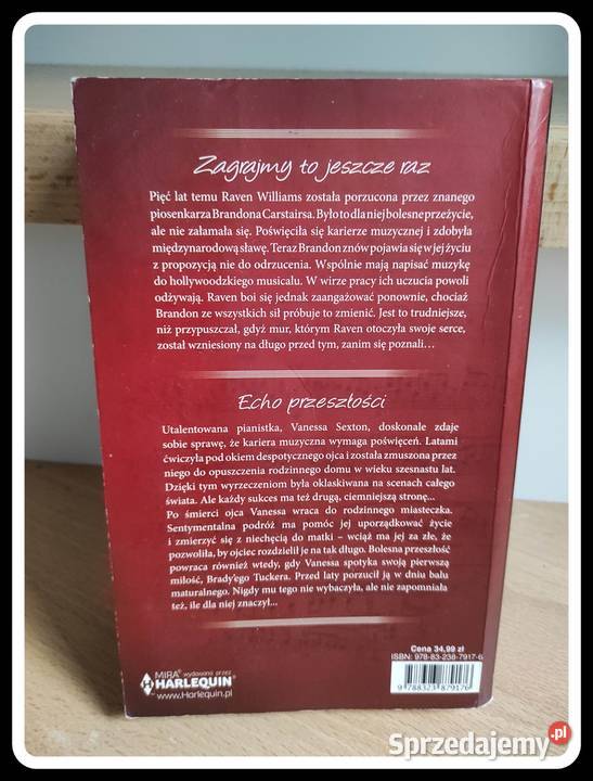 książka Nora Roberts Pięciolinia uczuć 2 w 1 Rok wydania 2011 Płock sprzedam
