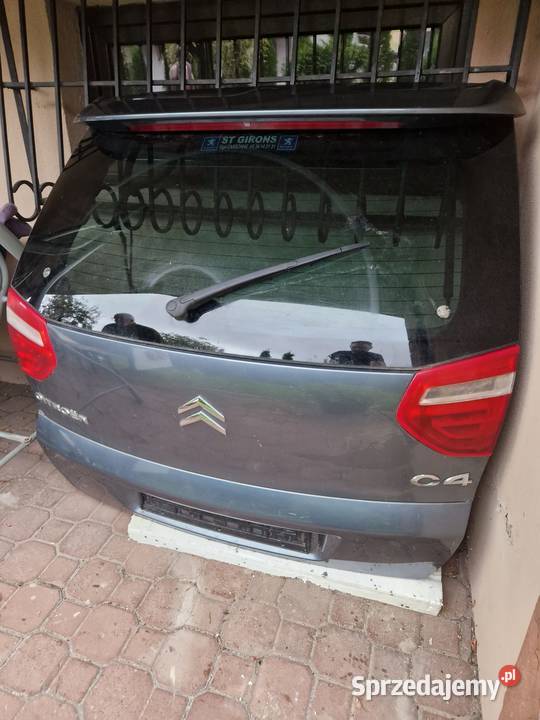 Klapa tylna Citroen C4 Picasso Szyba osobowe Kielce