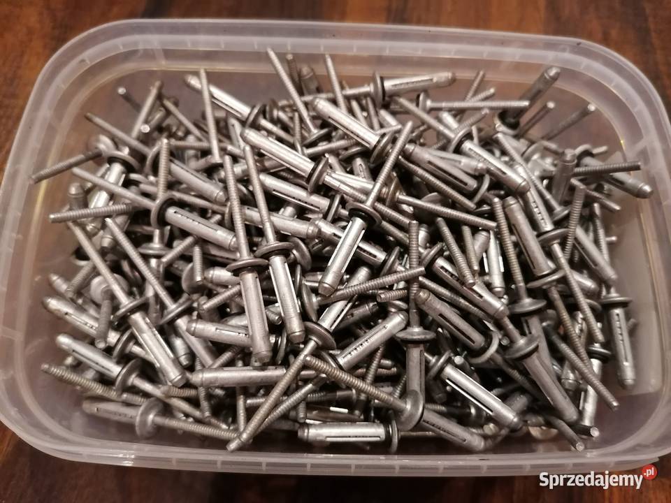 Aluminiowy nit z uszczelką 48 Materiały budowlane Będzin sprzedam