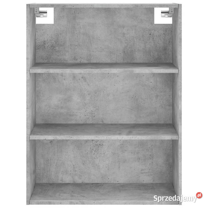 Witrynka szarość betonu 695x34x180 materiał mazowieckie