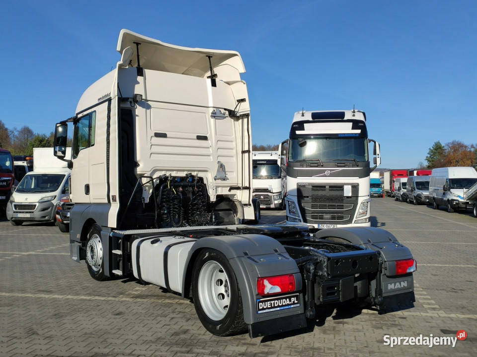 MAN TGX 18440 Low Deck XLX EURO 6 Retarder SUPER serwisowany w ASO Widełki