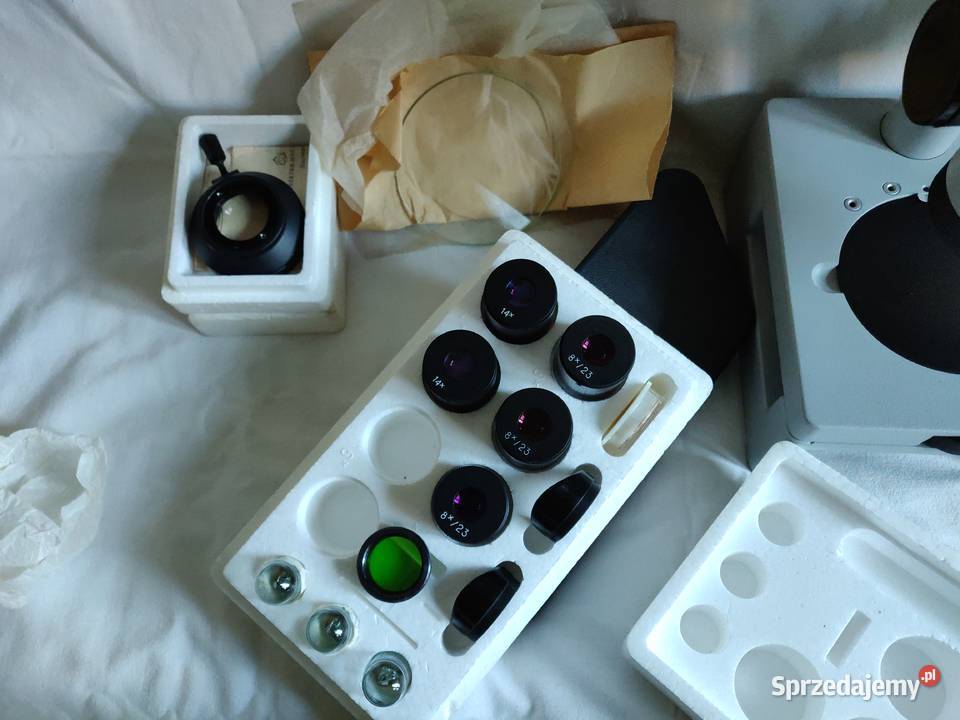 Mikroskop MBS10 pow 100x nowy Warszawa