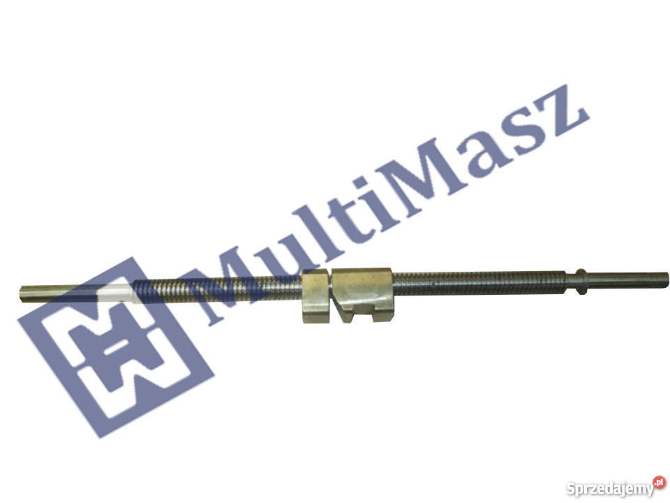 Śruba narzędziowa z nakrętką tokarki TPK80 Lipsko