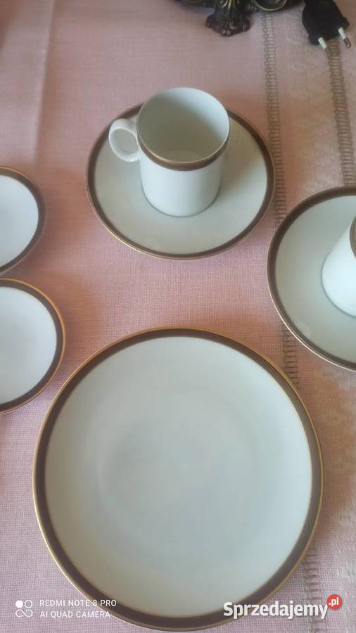 Filiżanka z talerzykiem deserowym
Thomas Grupa Porcelana i szkło pomorskie Gdańsk sprzedam