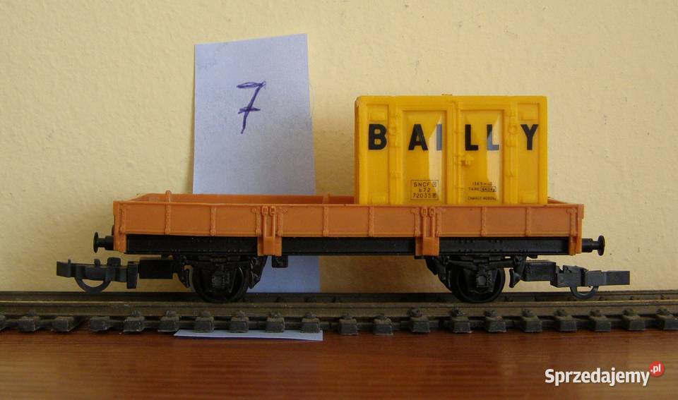 Kolejka wagon towarowy 7 H0 Jouef Modelarstwo Łódź