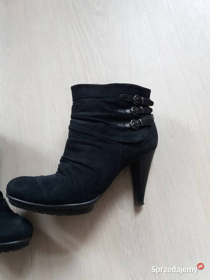 Botki 38 buty zamszowe Kielce