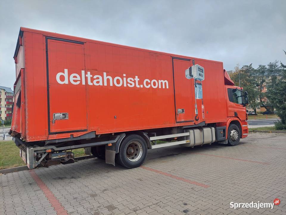 Samochód ciężarowy marki Scania P230 elektryczne lusterka Białystok
