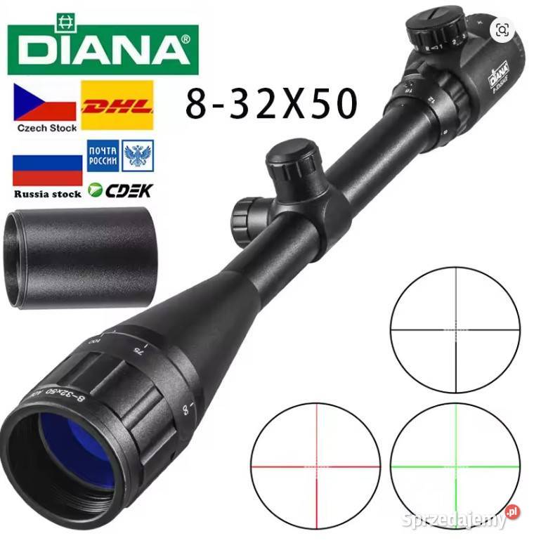 DIANA nowa luneta celownicza 832x50 AOE montaż Izabelin C