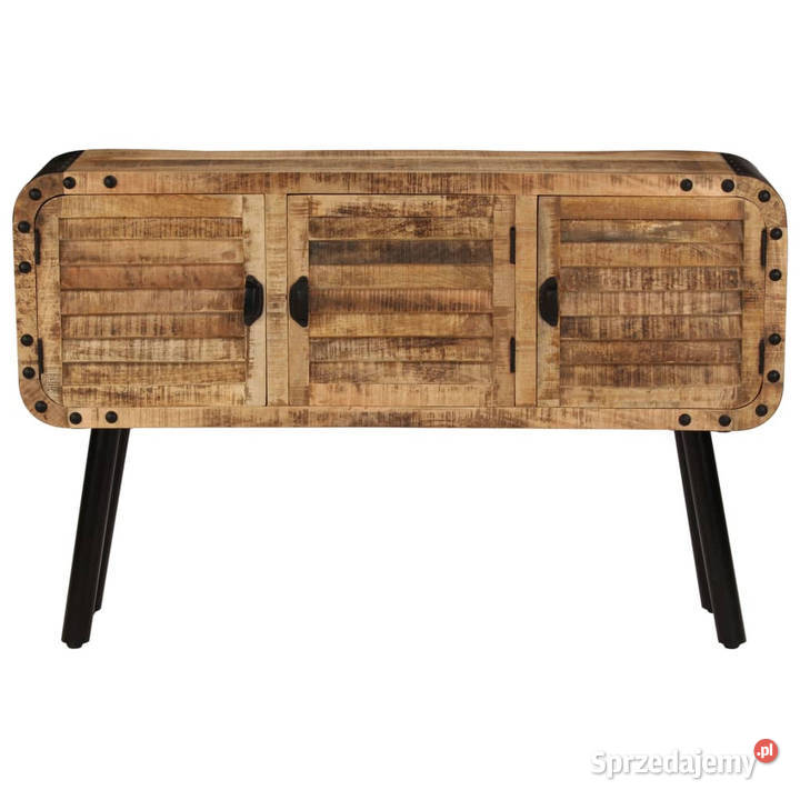 Szafka z litego drewna mango 120 x 30 x 76 Warszawa