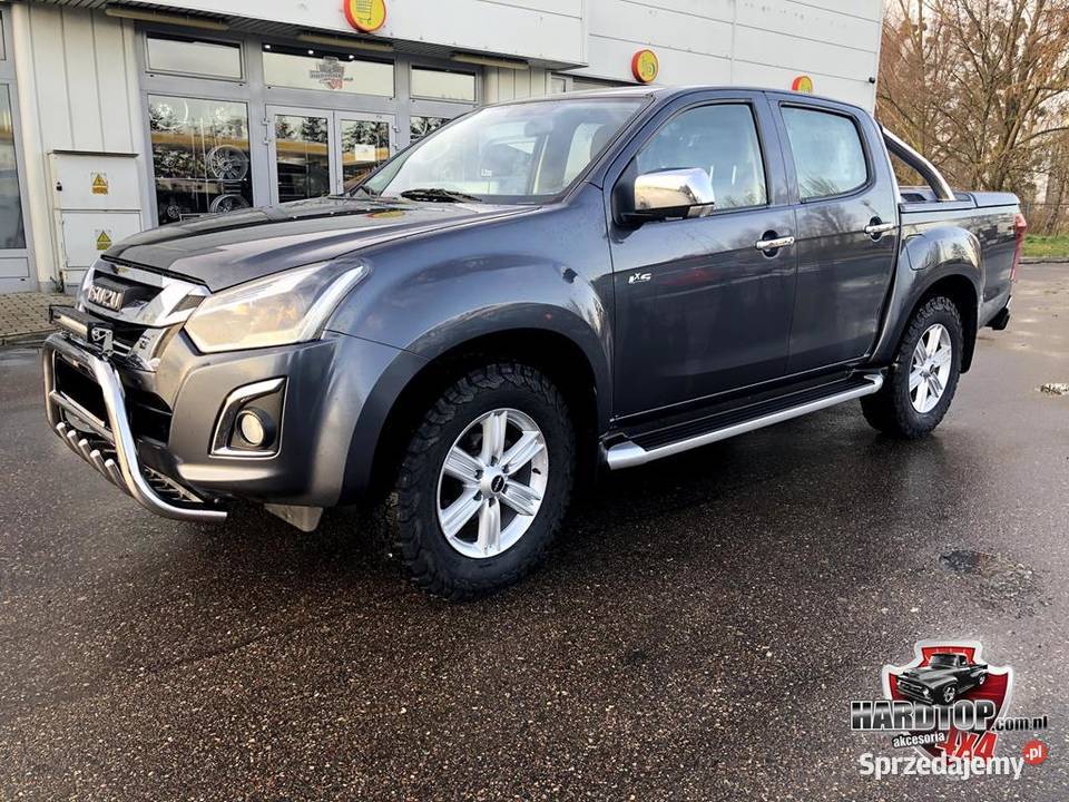 Pokrywa paki z rurami Isuzu D 2017 Pasłęk