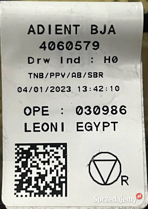 Fotele przednie Renault Clio V komplet Lewa Mysłowice