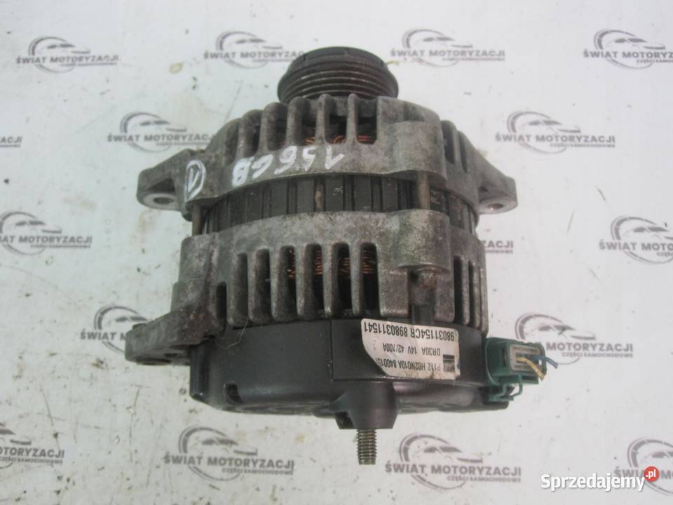 OPEL MERIVA 17 CDTI 11R 110 alternator świętokrzyskie