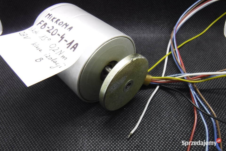 FB2041A Mikroma silnik 28V skok 15 02Nm z Otwock