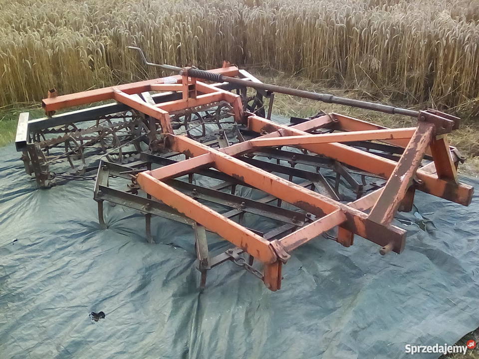 Agregat uprawowy 22 ciężka brona podwójne wałki lubelskie Kryłów