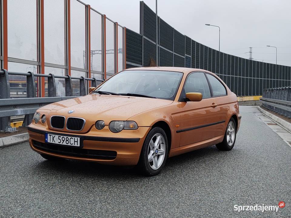 BMW E46 Compact 316ti 18 115 bezwypadkowy 120 Sportowy / Coupe Kielce