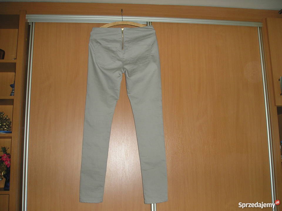 spodnie złote zamki 38 Vero moda Spodnie Słupsk