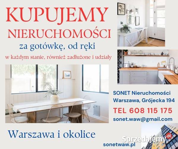 Skup Mieszkań Lokali Nieruchomości Warszawa