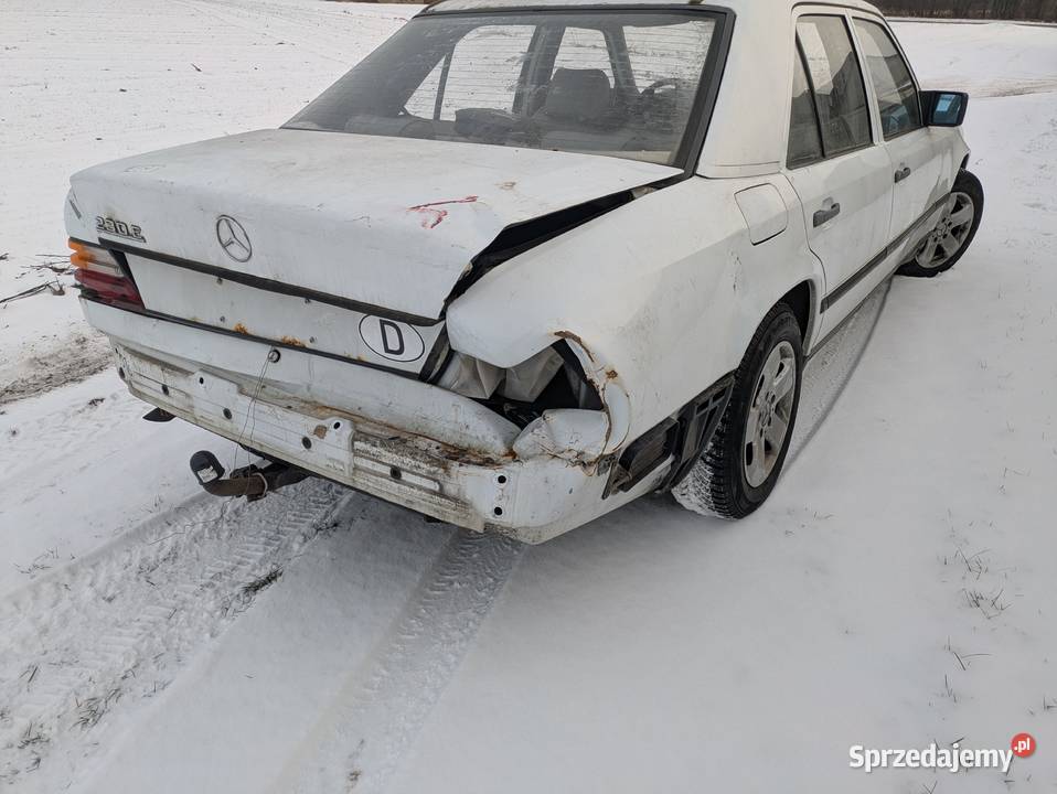 W124 Mercedes Benz wąska listwa 230e 23 benzyna sprzedam