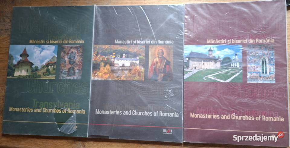 Monasteries and Churches of Romania 3 tomy Kraków