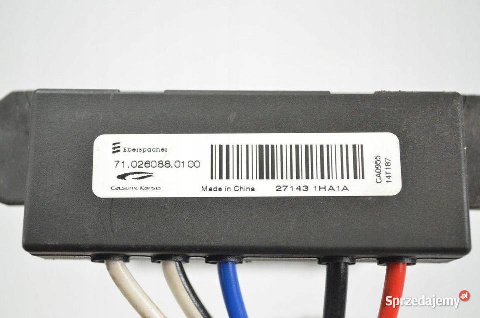 NAGRZEWNICA ELEKTRYCZNA NOTE E12 271431HA1A osobowe