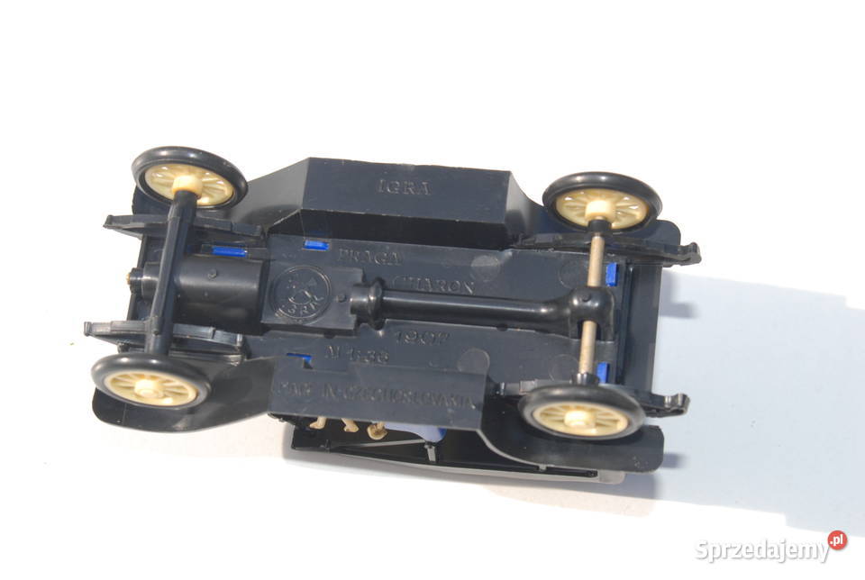 Stara zabawka samochód Igra praga charon 1907 Cieszyn