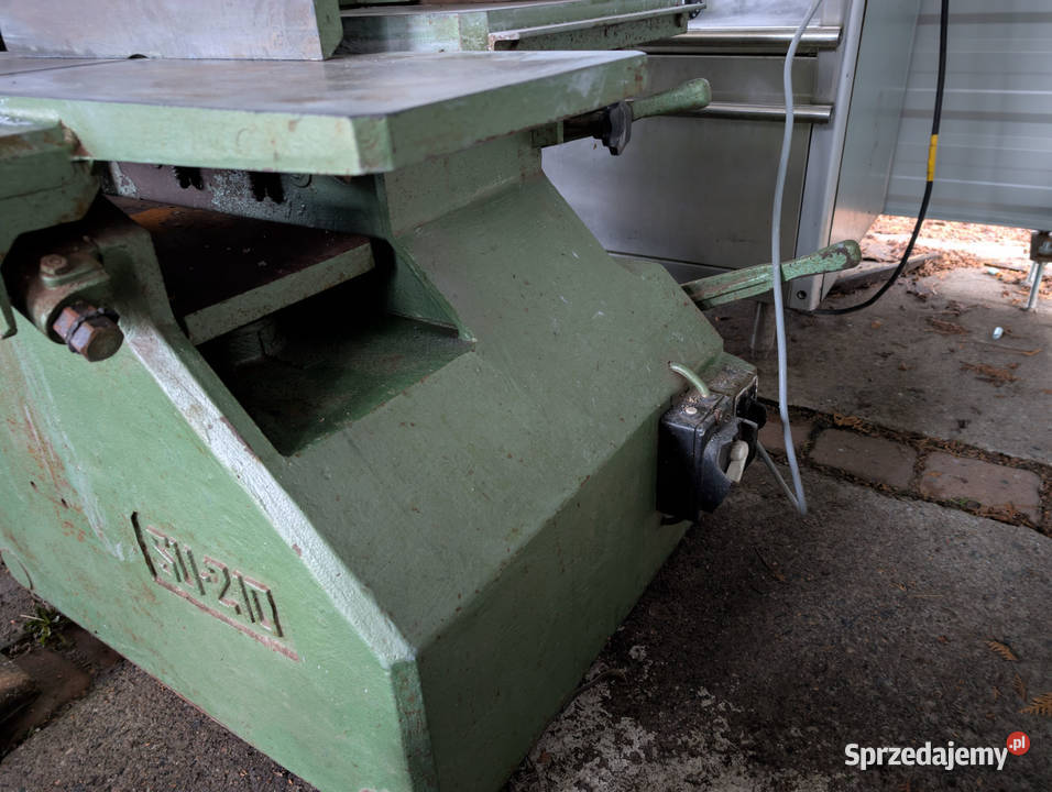 Maszyna wieloczynnościowa Heblarka Grubościówka wielkopolskie