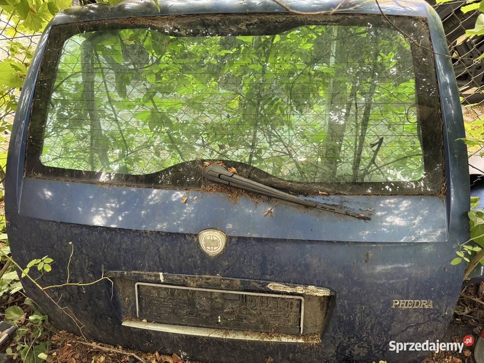 Lancia phedra tylna klapa bagażnika