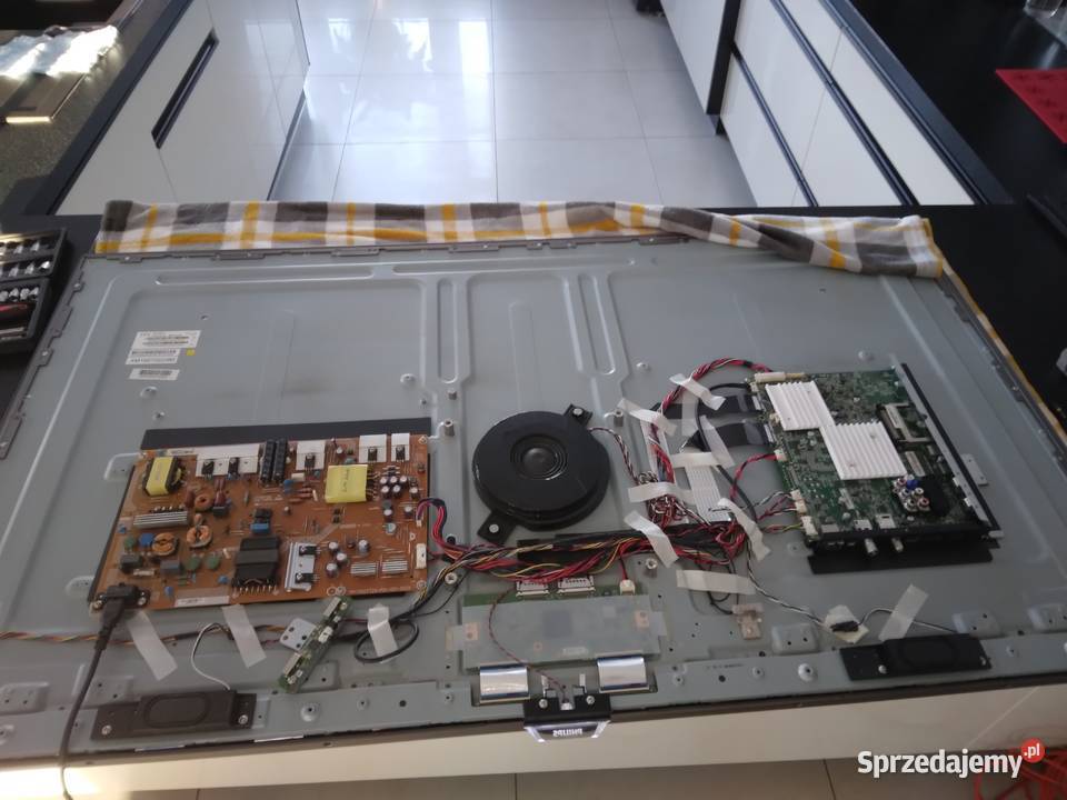 Philips 55PUS710112 Pęknięta matryca Płyta Majdan Górny